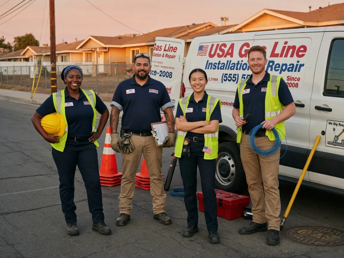 Gas Line Installation company in Dunkirk, IN
